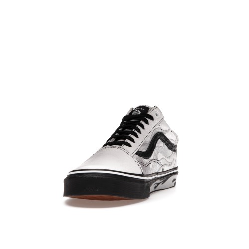 Кроссы Vans Old Skool Pac Sun ASAP Rocky White - мужская сетка размеров