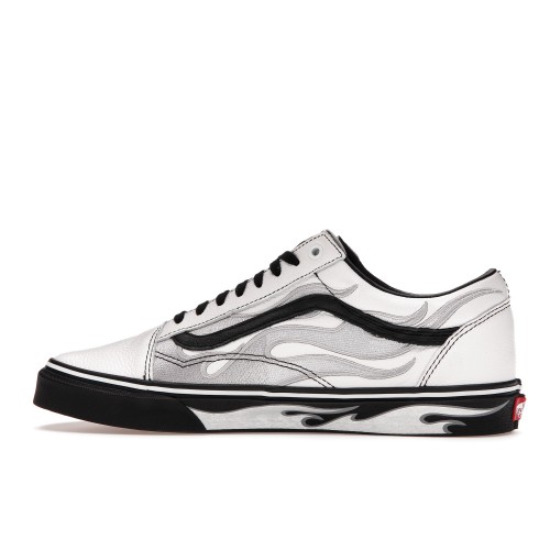 Кроссы Vans Old Skool Pac Sun ASAP Rocky White - мужская сетка размеров