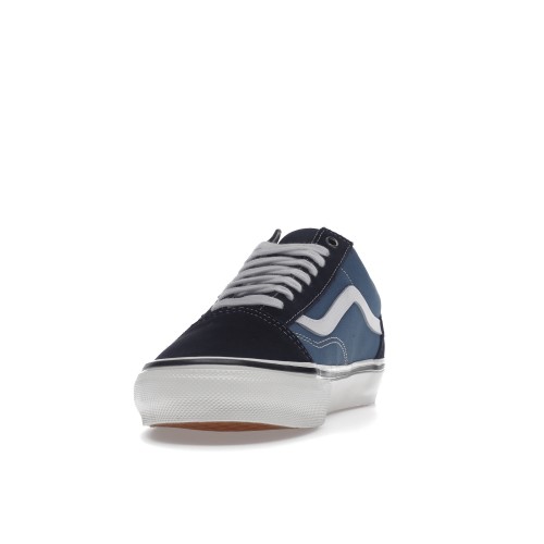 Кеды Vans Old Skool Palace Navy White - мужская сетка размеров