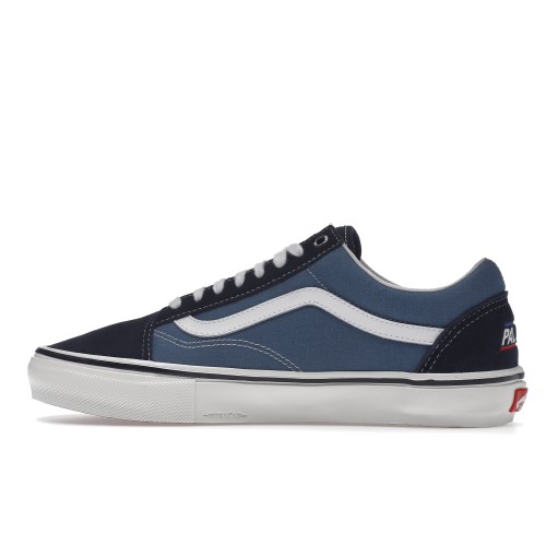 Кеды Vans Old Skool Palace Navy White - мужская сетка размеров