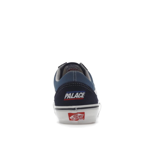 Кеды Vans Old Skool Palace Navy White - мужская сетка размеров