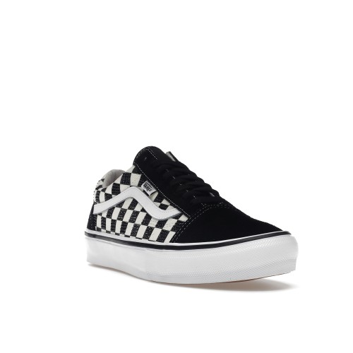 Кеды Vans Old Skool Supreme Swarovski Black - мужская сетка размеров