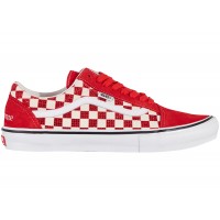Кроссовки Vans Old Skool Supreme Swarovski Red