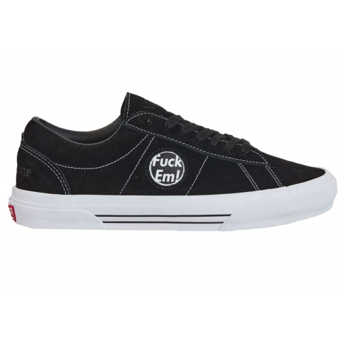 Кроссы Vans Sid Supreme Fuck Em Black - мужская сетка размеров