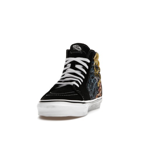 Кроссы Vans Sk8-Hi Metallica The Black Album 30th Anniversary - мужская сетка размеров