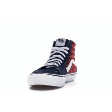 Кроссовки Vans Sk8-Hi Supreme Diamond Plate Navy