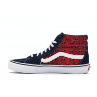 Кроссовки Vans Sk8-Hi Supreme Diamond Plate Navy