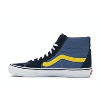Кеды Vans Sk8-Hi Supreme Fuck the World Blue