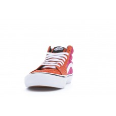 Кеды Vans Sk8-Mid Supreme Croc Corduroy Fuchsia