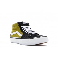 Кеды Vans Sk8-Mid Supreme Croc Corduroy Mustard