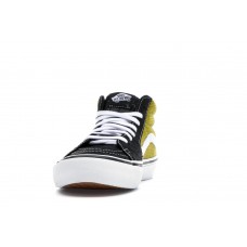 Кеды Vans Sk8-Mid Supreme Croc Corduroy Mustard