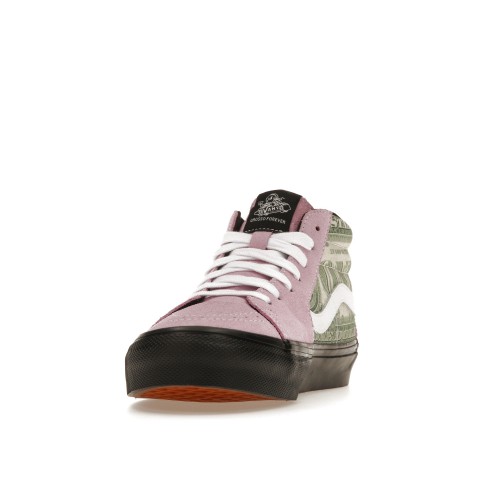 Кроссы Vans Skate Grosso Mid Supreme Dollar Pink - мужская сетка размеров