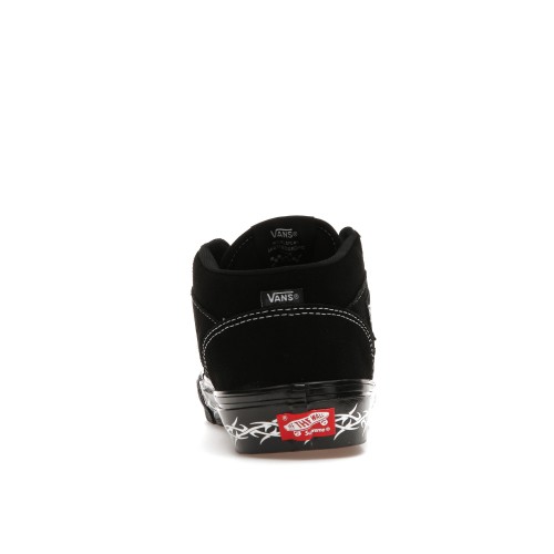 Кроссы Vans Skate Half Cab Supreme Tribal Barbed Wire Black - мужская сетка размеров