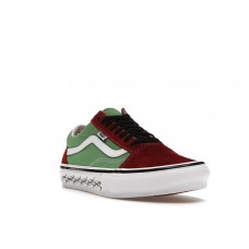 Кеды Vans Skate Old Skool Supreme Tribal Barbed Wire Green