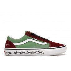 Кеды Vans Skate Old Skool Supreme Tribal Barbed Wire Green