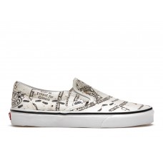 Кроссовки Vans Slip-On Harry Potter Marauders Map