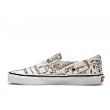 Кроссовки Vans Slip-On Harry Potter Marauders Map
