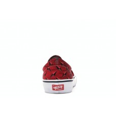 Кеды Vans Slip-On Supreme Diamond Plate Red