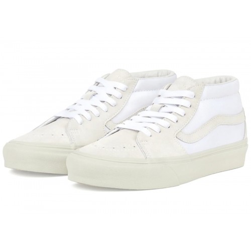 Кеды Vans Vault OG Sk8-Mid LX JJJJound White - мужская сетка размеров