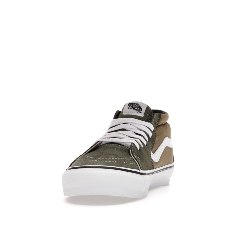 Кроссы Vans Vault Sk8-Mid LX JJJJound Green - мужская сетка размеров